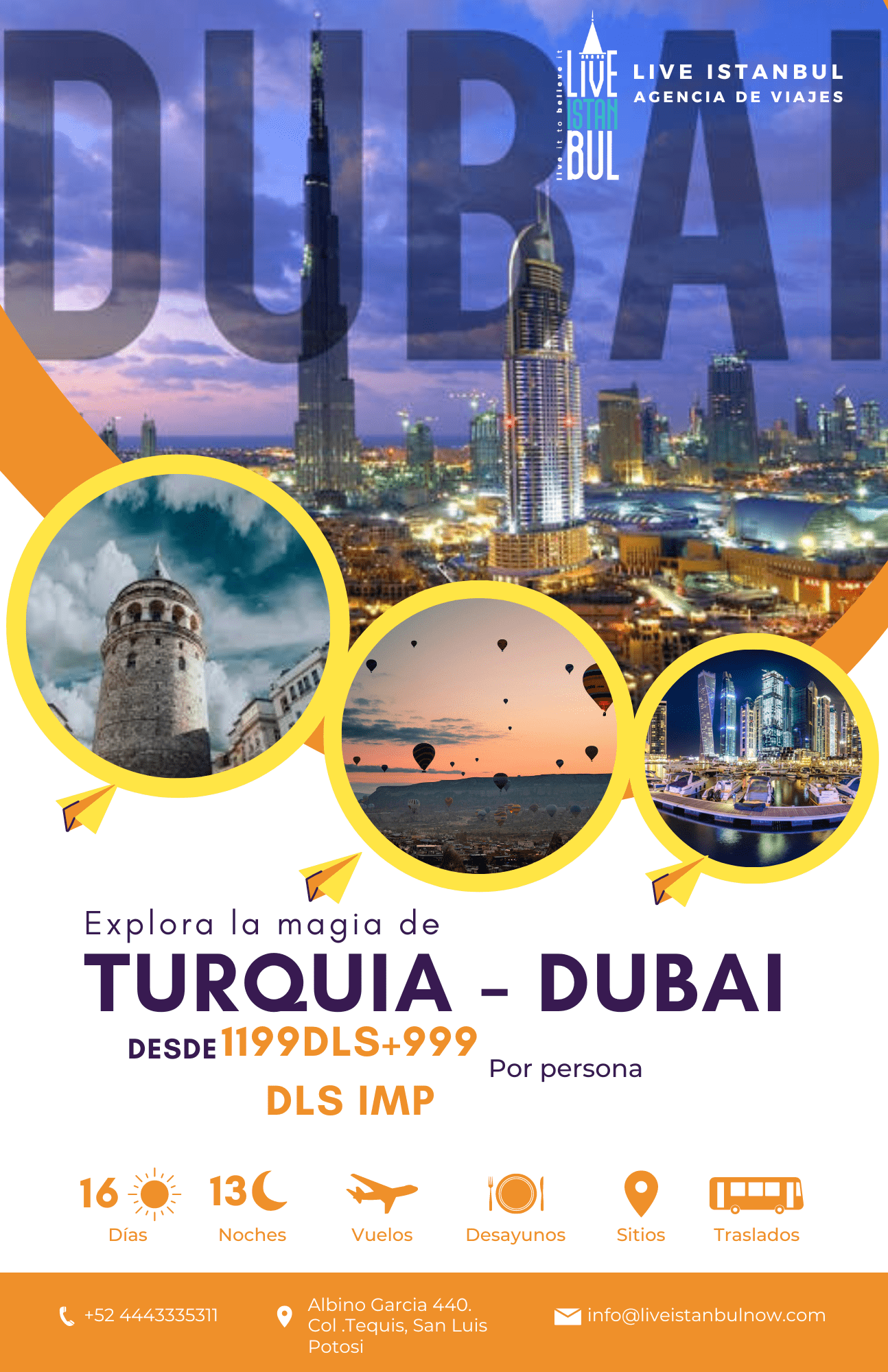TOURS DUBAI TURQUİA